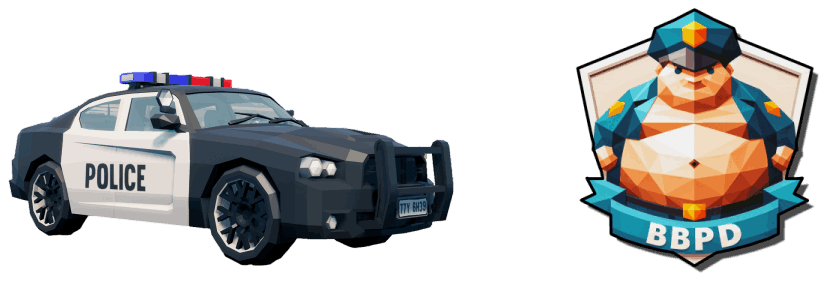 BBPD Police Car